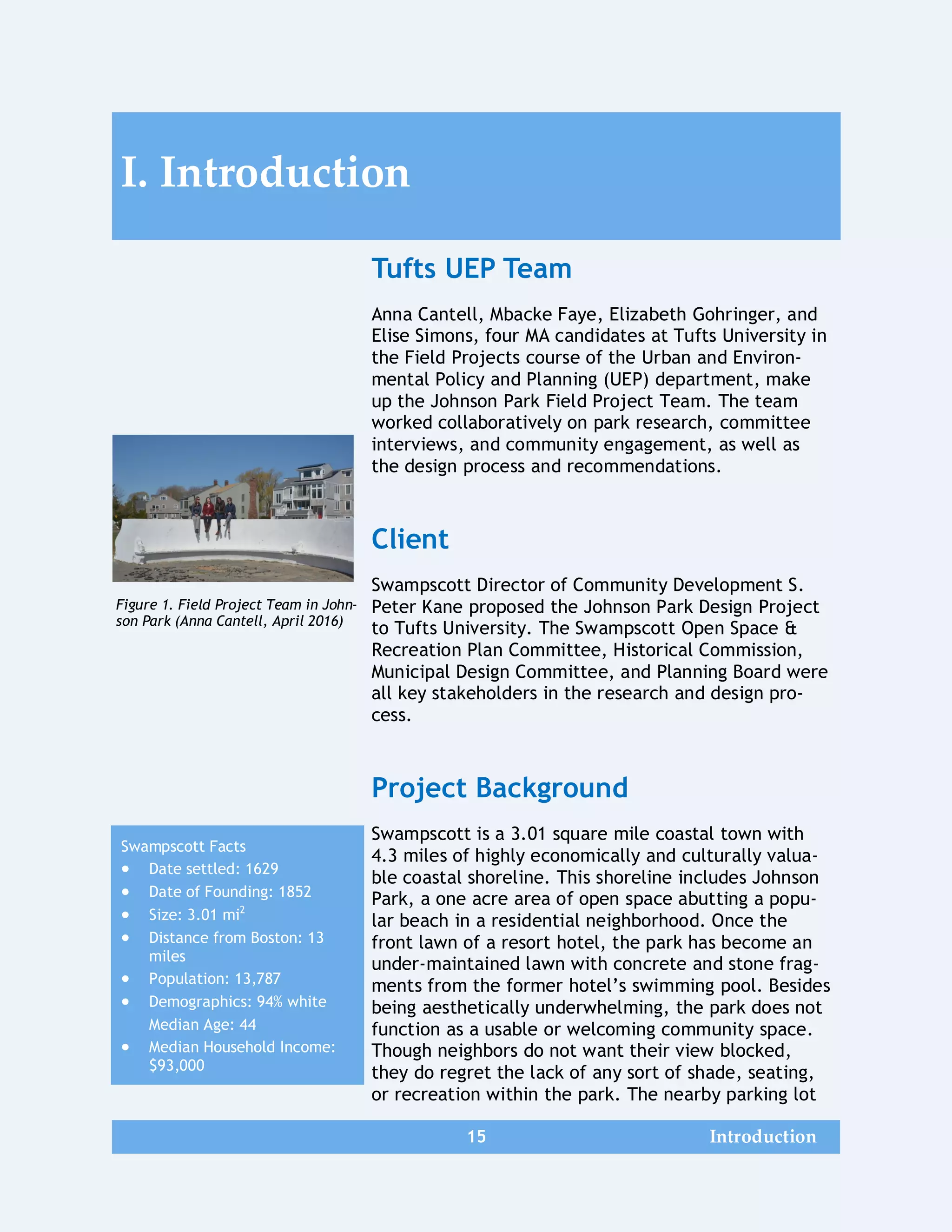 Reimagining Johnson Park- A Design Proposal for Swampscott, MA Cantell ...