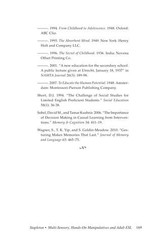 NAMTA Stapleton Publication | PDF