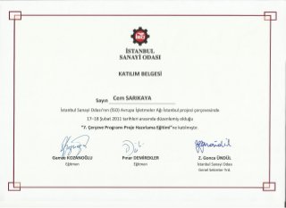 Certificate_İSO 7 Çerçeve 17_18 02 2011
