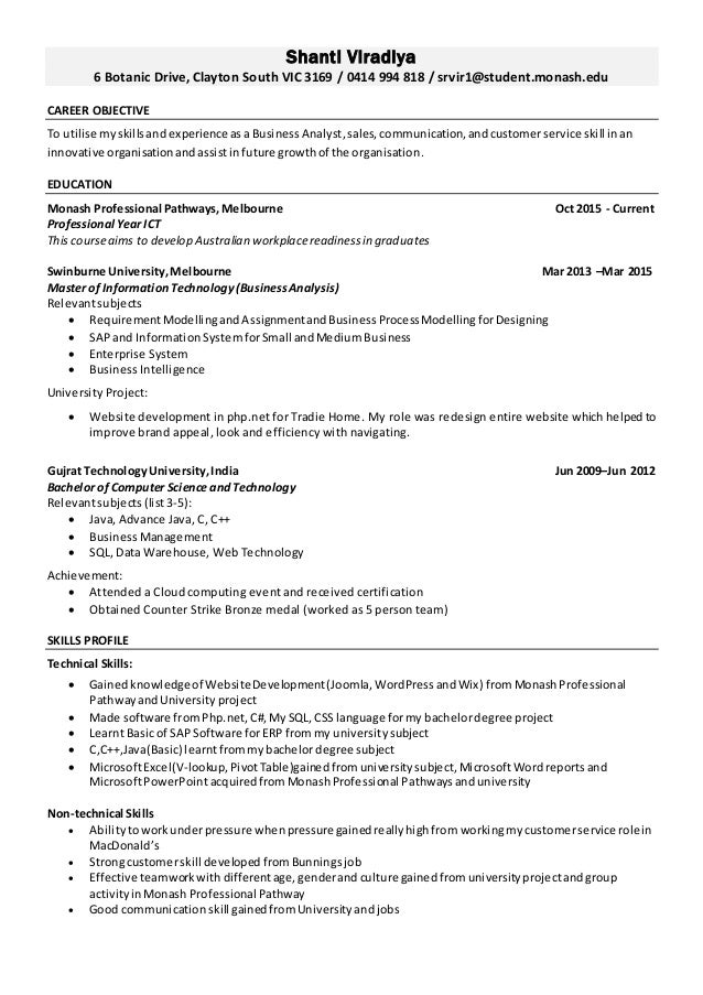 Shanti Viradiya Cv