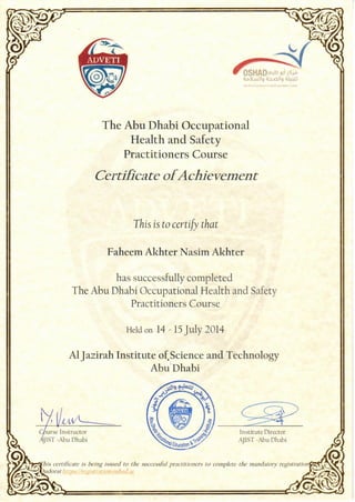 HSE Practitioner