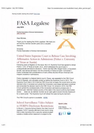 FASA_Legalese_Monthly_Newsletter_Writing_Sample