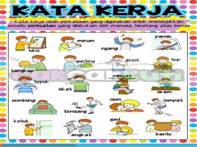 Gambar Kata Kerja Tahun 1  Cikimm.com