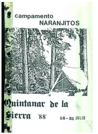 88 Campamento Naranjitos - Quintanar de la Sierra