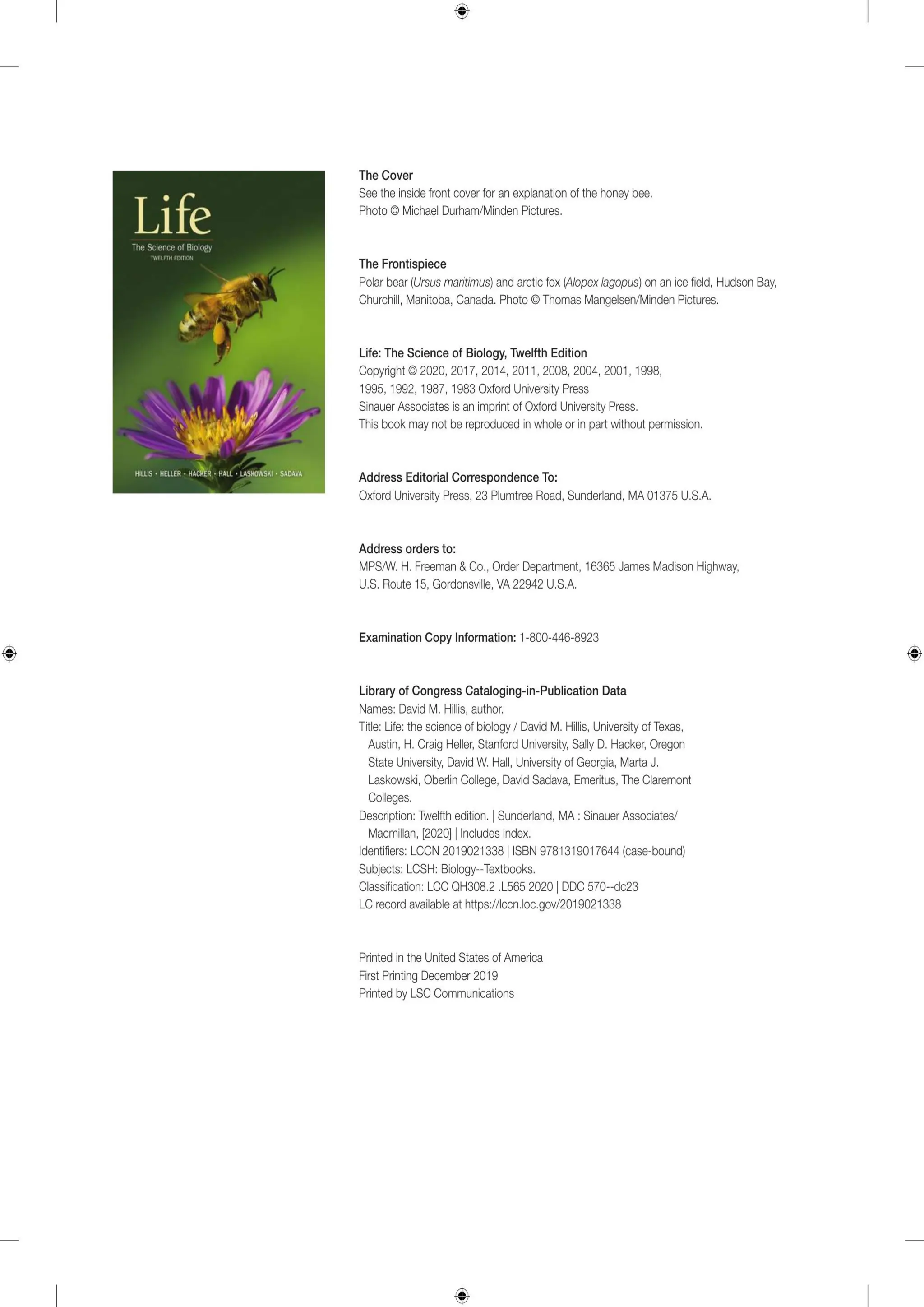 Life: The Science of Biology 12th Edition PDF | PDF