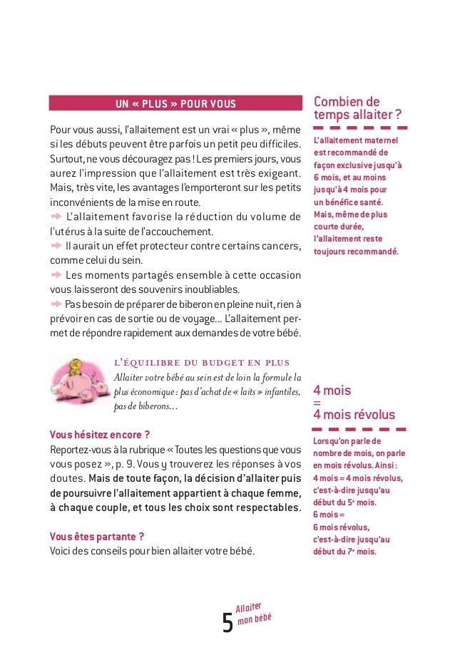 Alimentation Du Jeune Enfant