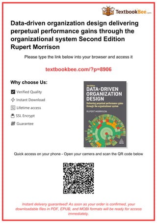 Data-Driven Organization Design: Enhancing Performance Through ...