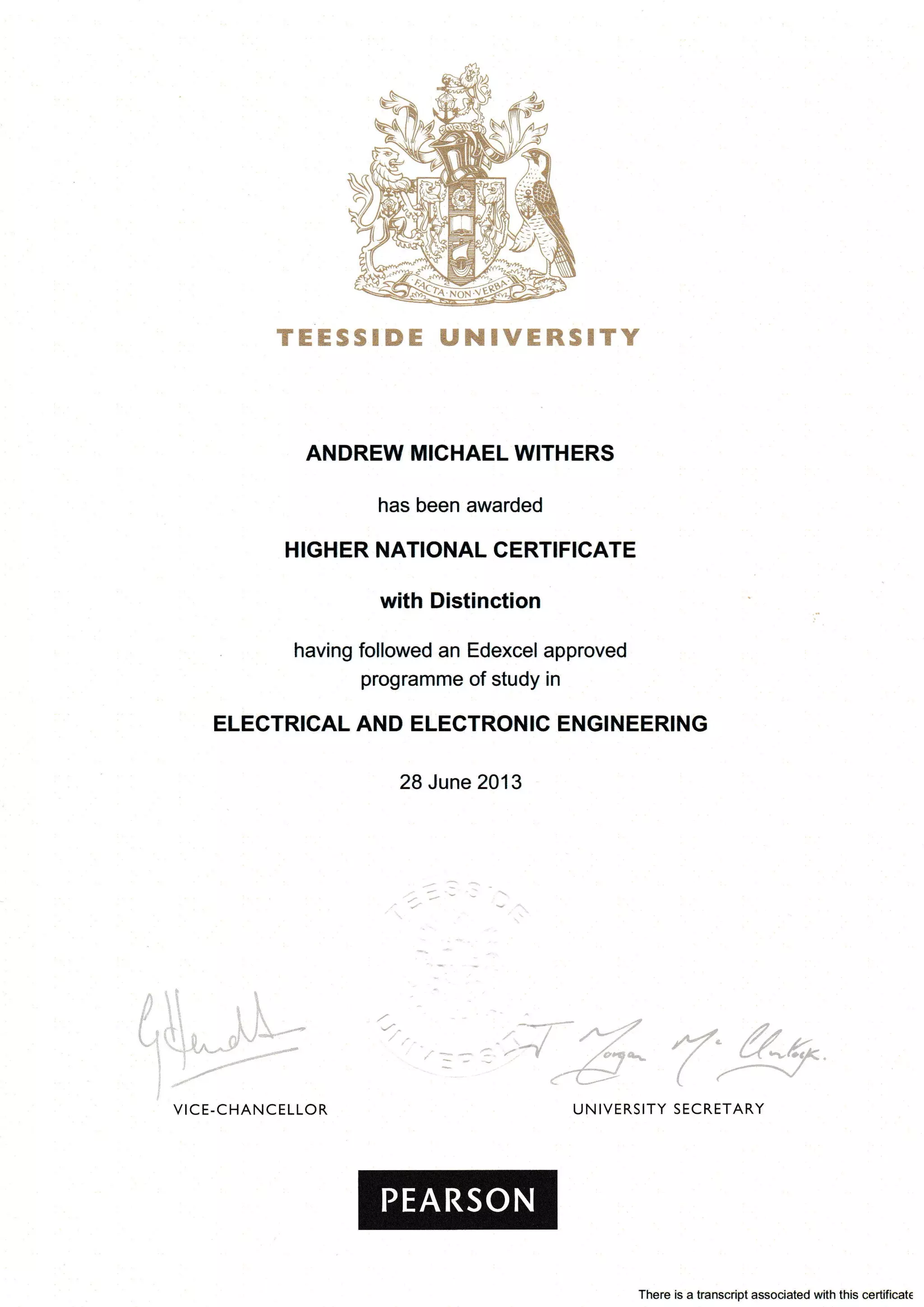 HNC ELECTRICAL ELECTRONIC ENGINEERING PDF