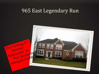 965 East Legendary Run
 