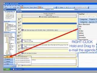 RIGHT-CLICK
Hold and Drag to
e-mail the agenda
 