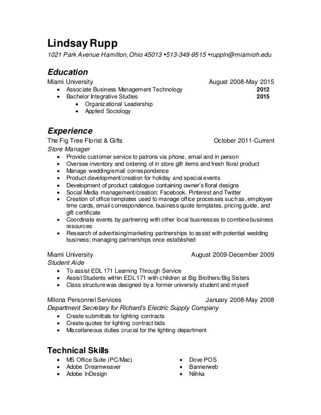 Lruppresume