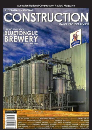 Australian National Construction Review Magazine
 