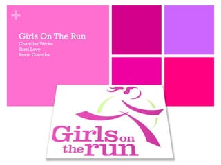 +
Girls On The Run
Chandler Wicke
Torri Levy
Kevin Coombs
 