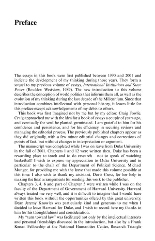 Power And Governance In A Partially Globalized World Robert Keohane | PDF