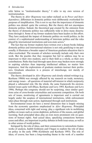 Power And Governance In A Partially Globalized World Robert Keohane | PDF