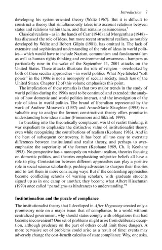 Power And Governance In A Partially Globalized World Robert Keohane | PDF