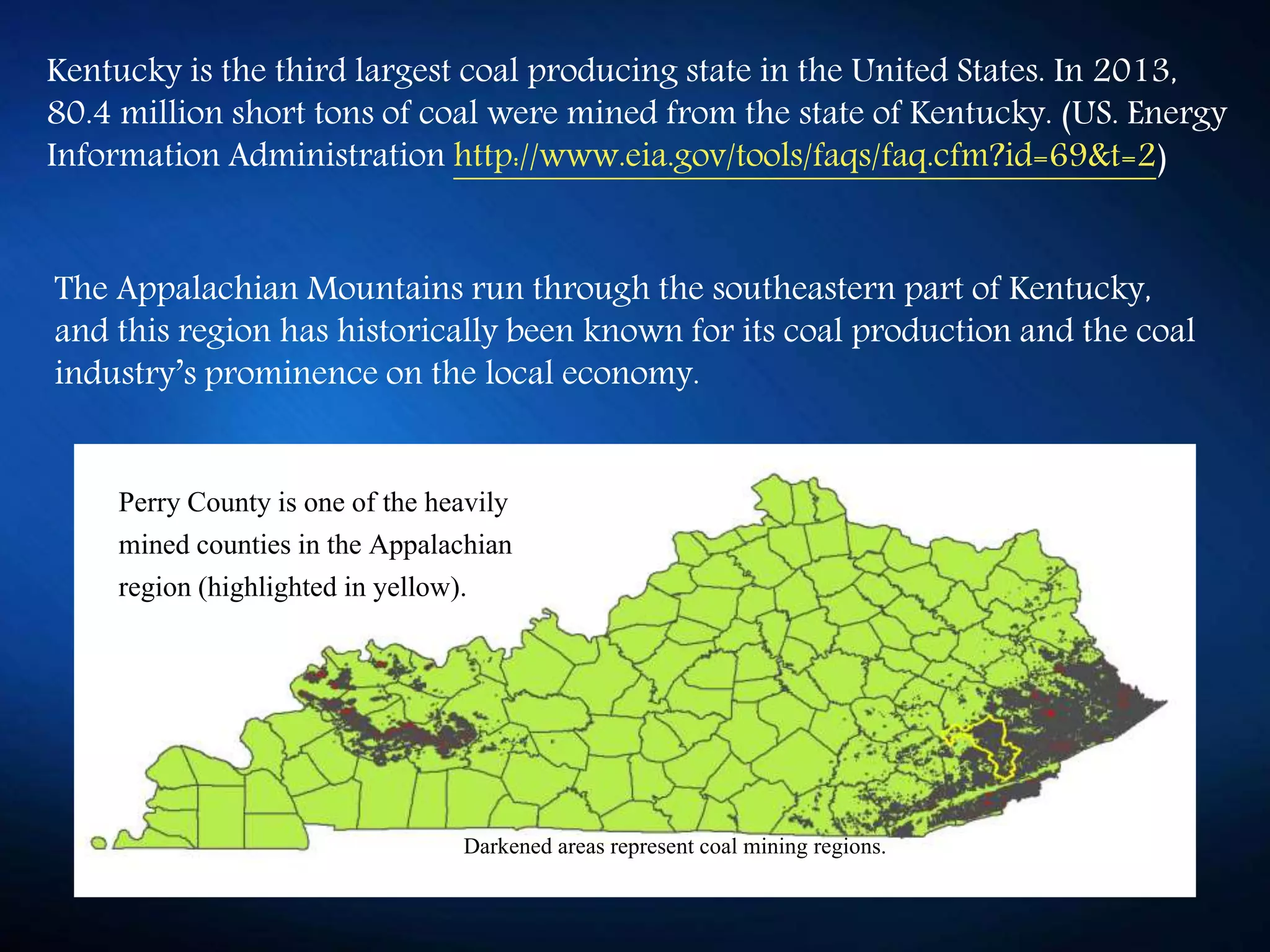 Mountaintop Removal Coal Mining Impact PowerPoint | PPT