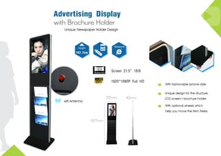 LCD screen with Brochure Holder.PDF
