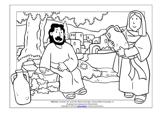 Download Coloring Page: Cities of the Bible: The Town of Sychar