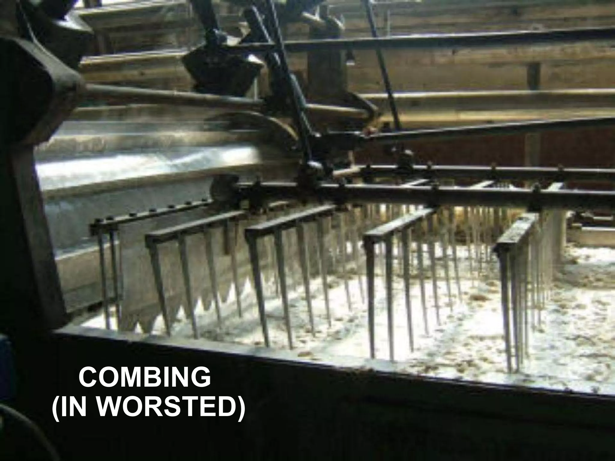 COMBING  (IN WORSTED) 