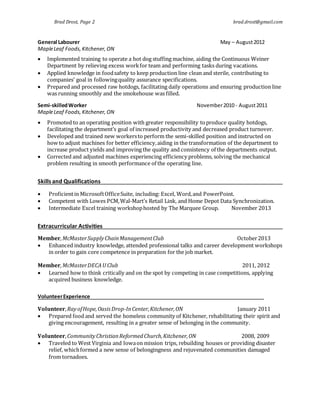 Brad Drost Resume PDF - Brad Drost Resume 2 320 