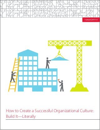 How to Create a Successful Organizational Culture:
Build It—Literally
 