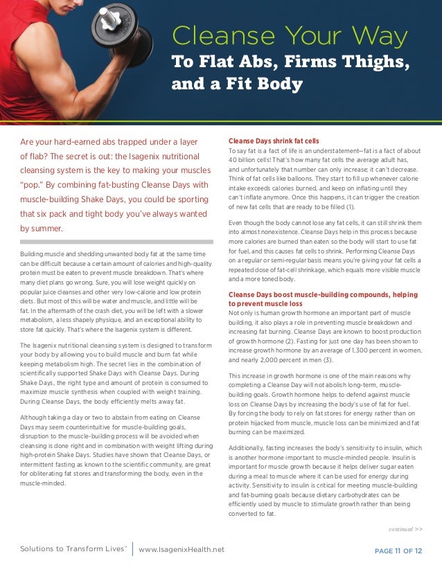 Isagenix Science Strong Not Skinny Images, Photos, Reviews