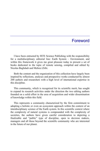 Land Surface Remote Sensing in Continental Hydrology 1st Edition ...