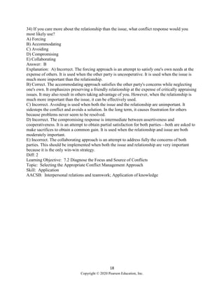 Developing Management Skills 10th Edition Whetten Test Bank | PDF