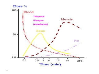 38
Thiopental
Diazepam
(Amiodarone)
 
