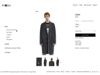 Buying & Merchandising Project