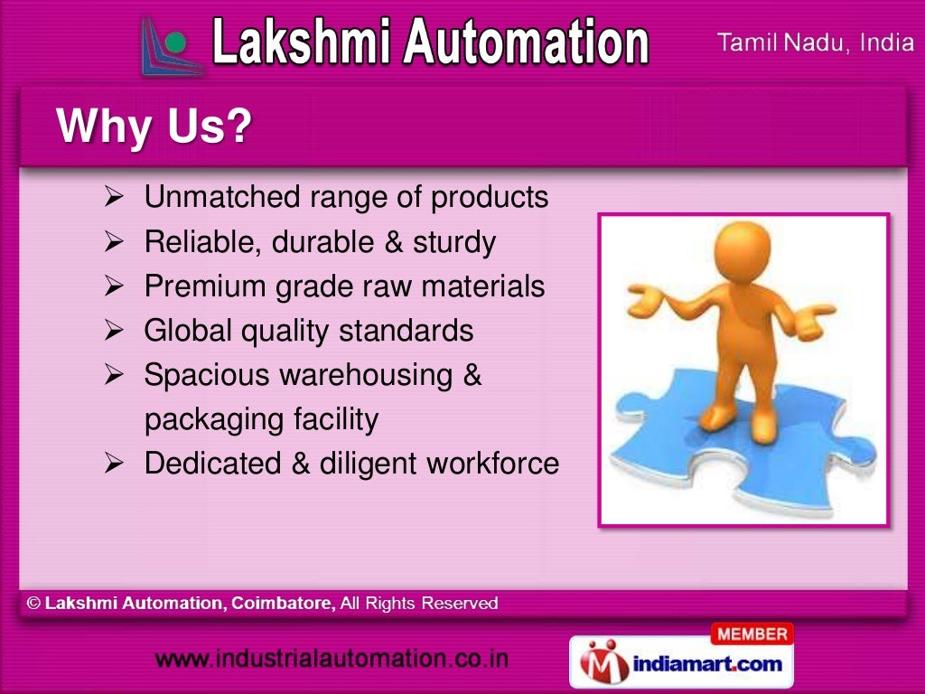 Lakshmi Automation Tamil Nadu India