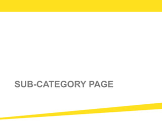 SUB-CATEGORY PAGE
 