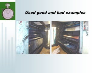 Used good and bad examples
 