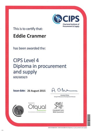 CIPS Diploma