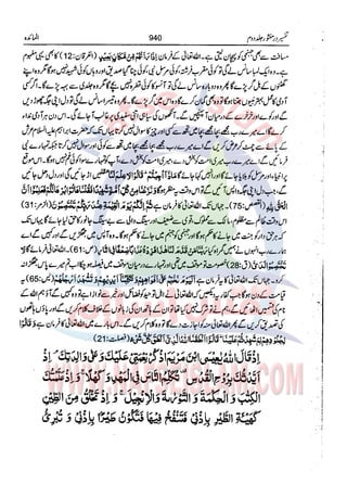Tafsir Durr e Mansoor Vol2 Urdu