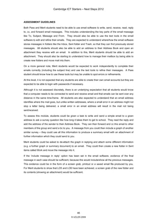 Cambridge ICT Starters | PDF