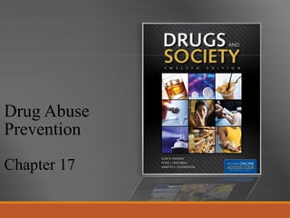 Drug Abuse
Prevention
Chapter 17
 