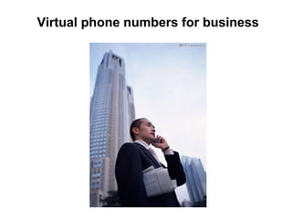 Virtual phone numbers for business
 