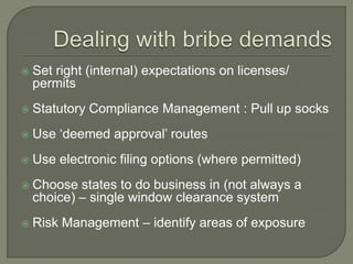 Presentation_corruption risks in India | PDF