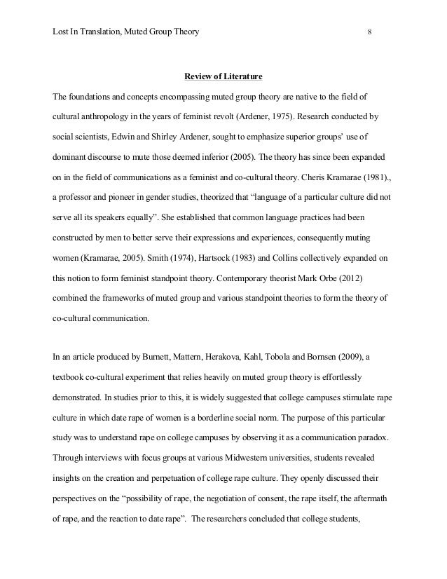 Lost In Translation Muted Group Theory