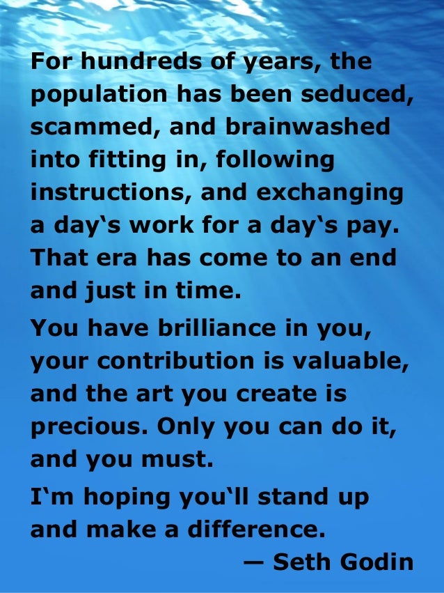 make your own job