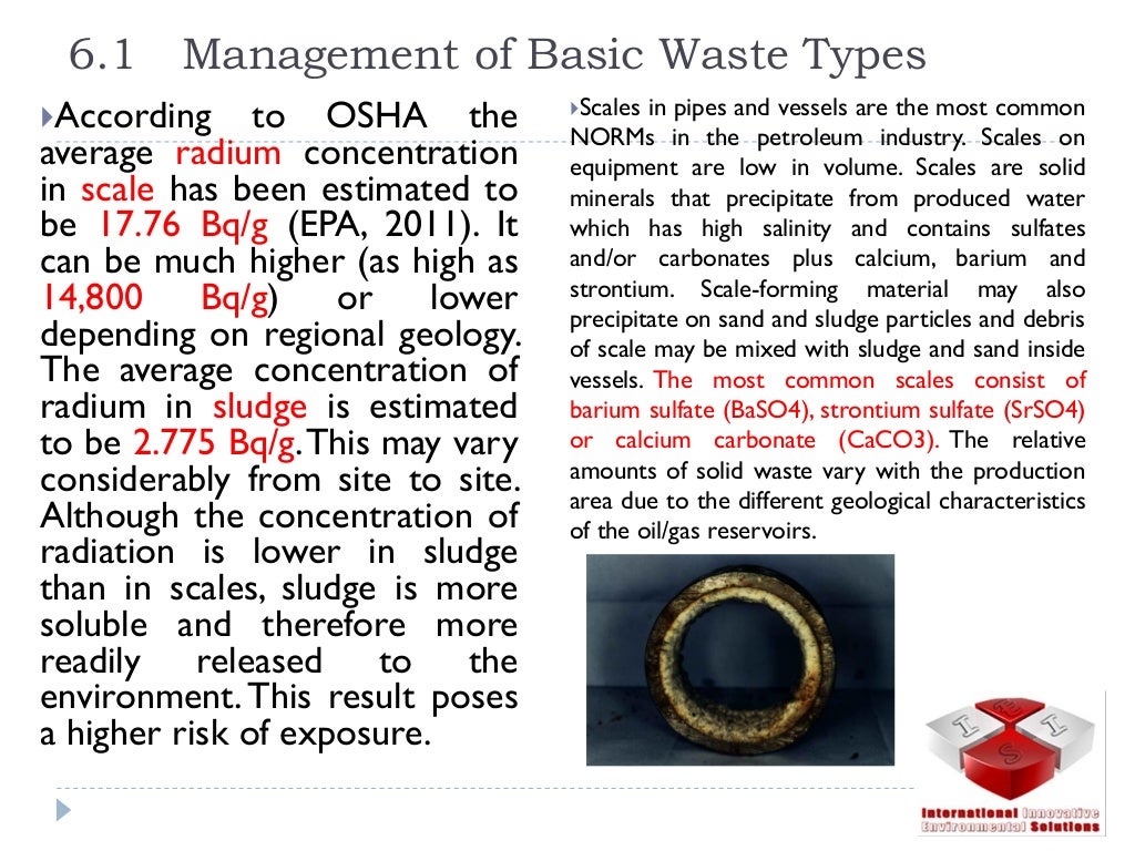 Oil & Gas industry Waste Management