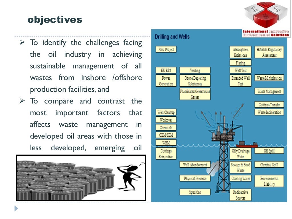 Oil & Gas industry Waste Management
