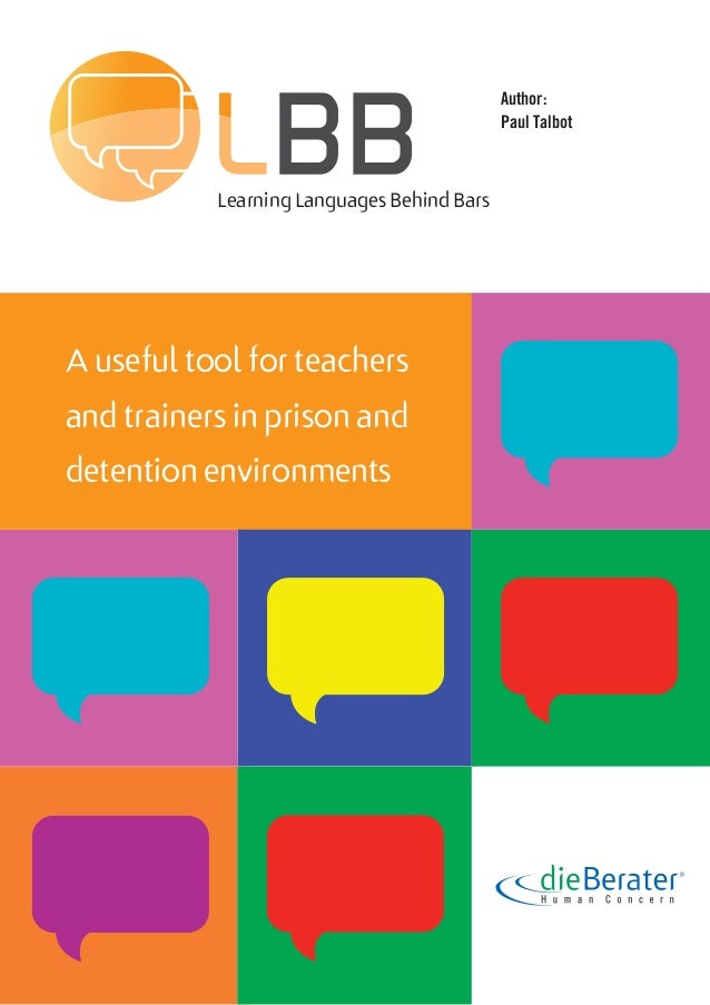Learning Behind Bars >> Languages Behind Bars Learning Behind Bars >> Languages Behind Bars