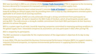 BSCI Guideline | PDF