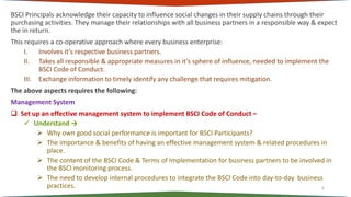 BSCI Guideline | PDF