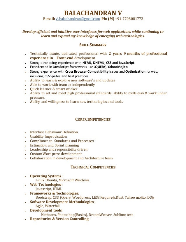 resume doc