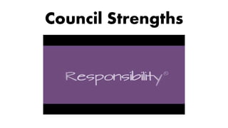 Council Strengths
 