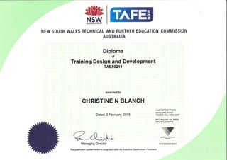 TAE50211 Diploma